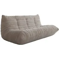 Luxusbetten24 Sofa Designer 3 Sitzer Sofa Calmo, mit weichem Cordbezug