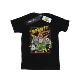 Disney Herren Toy Story 4 Buzz bis zur Unendlichkeit T-Shirt (schwarz)