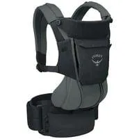 Poco Soft Kindertrage LT , Rucksack schwarz/grau