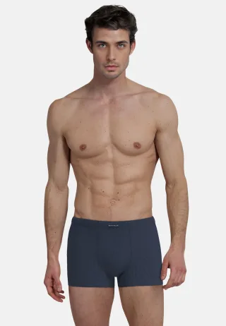 TOM TAILOR BODYWEAR - TOM TAILOR Herren Hip Pants längsgestreift 1er Pack navy - Gr. - M