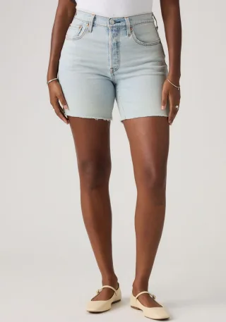 Levis Shorts "501 MID THIGH SHORT" im Five-Pocket Style