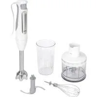 MultiQuick 7 Stabmixer MQ 7035I weiß/edelstahl, 1.000 Watt, mit Zerkleinerer und Schneebesen