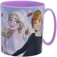 Disney Frozen Tasse Kinder Tasse 390 ml Mikrowellenbecher 11 x 8 x 9 cm für Snackzeit