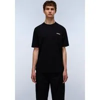 Napapijri T-Shirt S-SMALL BOX mit Rundhalsausschnitt, Kurzarm-Design, aus Baumwoll-Jersey