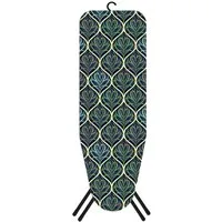 HTI-Living Bügelbrett Bügelbrett Rosalinde Dunkelblau, Bügelfläche 112x38 cm, Bügelfläche 112 x 38 cm