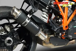 Sport Auspuff Bodis GP1-RS Black KTM Super Duke 1290 R Bj. 2014-2016 +ABE