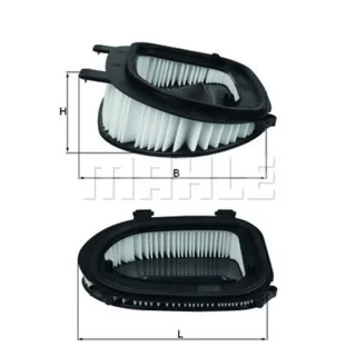 Mahle Luftfilter BMW X3 X5 X6