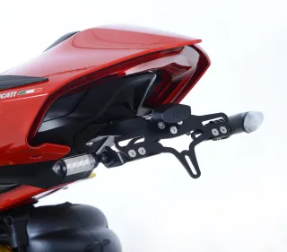 R&amp;G Kennzeichenhalter Heckumbau Ducati Streetfighter 1100 V4 /S /SP/SP2 Bj.2020-2024 eintragungsfrei