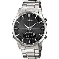 Casio Funk Funkchronograph LCW-M170D-1AER, Solaruhr, Armbanduhr, Herrenuhr, Funkuhr, Edelstahlarmband, Saphirglas