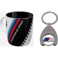 BMW Tasse BMW Becher Kaffeetasse Motorsport M Performance Tasse Einkaufschip, 1-tlg.
