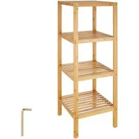 tectake Badregal Cornelia, Set 1-tlg., aus Bambus