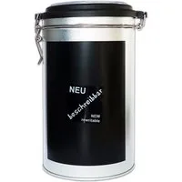 Kesper Kaffeedose KAFFEEDOSE Metall luftdicht rund Blechdose Dose Kaffee Vorratsdose 31, Aromadose