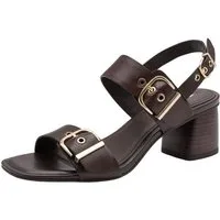 Tamaris ANTIslide, TOUCH-IT, ANTIshokk aus Leder Sandalette ANTIslide