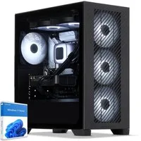 Sedatech UCCJ132I1I1HF - Watercooling Gaming-PC (AMD Ryzen 7 9700X 8x 3.8GHz (max 5.5GHz), Geforce RTX5060Ti (16G) 16GB, 32 GB RAM, 2000 GB SSD, Watercooling, Wlan 6E)