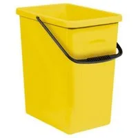 BranQ Mülleimer, mit praktischem Tragegriff, 10 Liter Fassungsvermögen