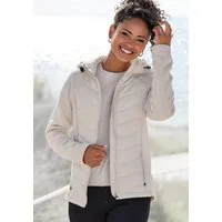Vivance Steppjacke mit Strickfleece-Ärmeln