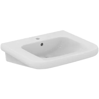Ideal Standard Waschtisch Contour 21+ 1.Hl. mit Ül. 650x555x175mm Weiß SmartGuard+, E3622HY E3622HY