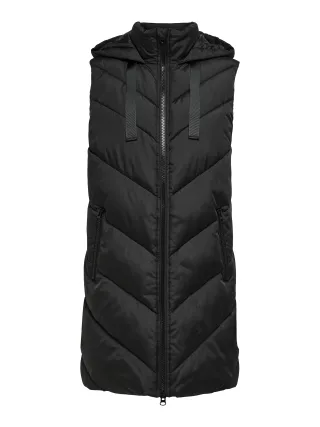 JDY - JDYSKYLAR HOOD WAISTCOAT OTW NOOS Black - Gr. - M