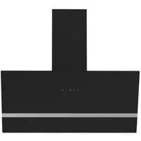 CH 24080 SM, Dunstabzugshaube schwarz, 80 cm