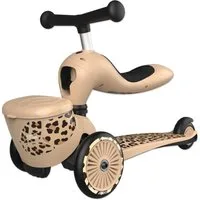 Scoot and Ride Kinderfahrzeug Lauflernhilfe Highwaykick 1 Lifestyle, Lauflernhilfe und Kickboard, integrierte Transportbox für Spielsachen