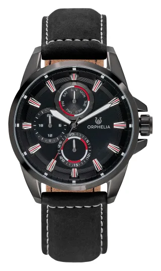 Orphelia Eddington Herren-Armbanduhr OR71900, schwarz