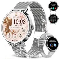 blackview Smartwatch Damen, Bluetooth-Telefonie, Über 100 Sportmodi, Neuheit 2026 Smartwatch (1.26 Zoll), 1-tlg., 320 mAh, GoMore Gesundheitsalgorithmus, Sprachassistent, Schrittzähler