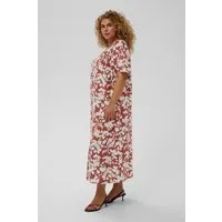 KAFFE Curve Blusenkleid Kleid KCevia Große Größen