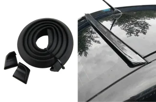 Dachspoiler Heckspoiler Spoiler Blende Lippe in Schwarz Matt für viele Fahrzeuge