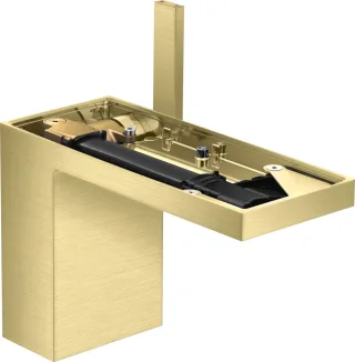 Hansgrohe Waschtischmischer 110 Axor MyEdition ohne Platte, brushed brass, 47032950 47032950