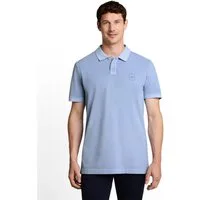 TOM TAILOR Poloshirt Sommershirt mit kleinem Logo-Print