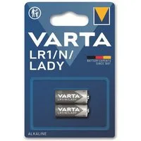 VARTA VARTA Batterie Alkaline, LR1, N, LADY, 1.5V, Electronics, 2 Stück Batterie