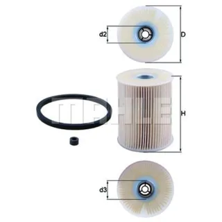 Mahle Kraftstofffilter Opel Saab KX231D