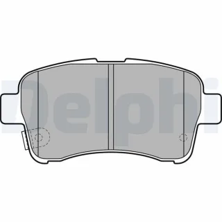 Delphi Bremsbel?ge vorne Suzuki Liana LP2205