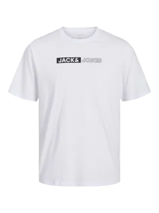 JACK&JONES - JJECORP LOGO TEE PLAY SS O-N NOOS PLS white