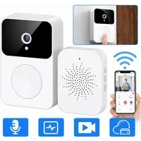 MOPUEA Smart Home Türklingel 1080P HD Videodoorbell Kamera, WLAN-Video-Türklingel(2.4G) (USB-Ausführung, 1-tlg)