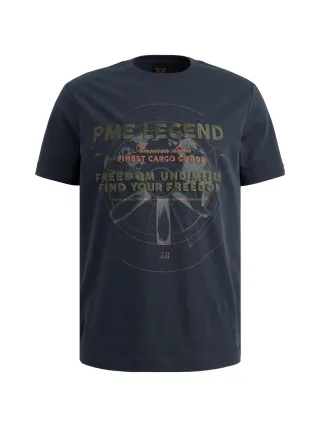 PME Legend - heavy jersey front graphic mood indigo - Gr. - XL