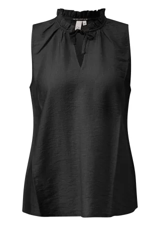 qs - Bluse schwarz - Gr. - 38