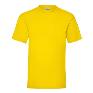 Fruit of the Loom - "Valueweight" T-Shirt für Herren (Gelb)