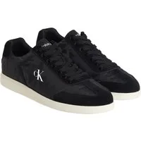 Calvin Klein LOW CUPSOLE LACEUP SU Sneaker Schnürschuh, Halbschuh, Freizeitschuh im Materialmix