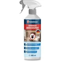 Veddelholzer Insektenschutz-Spray 500ml Spinnen Abwehrspray Anti-Spinnenspray Effektive Spinnenabwehr Schutz vor Spinnen im Innen- & Außenbereich, Sofort & Langzeitwirkung, ungiftig & nicht färbend
