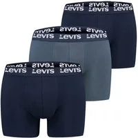 Levi's® Boxershorts LEVIS Men Repeat Logo Boxer 3P (Spar-Pack, 3-St., 3er-Pack)