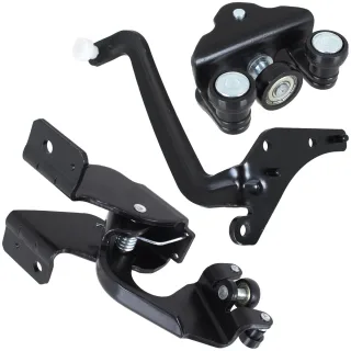 Rollenführung Schiebetüre RECHTS UNTEN + MITTE + OBEN 1498209080 1498207080 1498205080 für Citroen Jumpy II 2007- / Fiat Scudo II 2007-