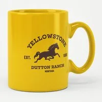 yellowstone Becher Dutton Ranch Montana Mug