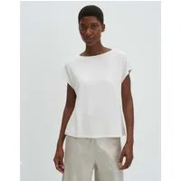 someday Kurzarmshirt Kamie aus Modal U-Boot-Ausschnitt, entspannt für Everyday-Looks