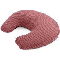Amilian Stillkissen - Lagerungskissen - Schwangerschaftskissen mit Füllung und Bezug, Stillmond - Stillhörnchen - pregnancy pillow, für Mütter und Babys