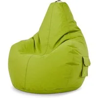 Green Bean Sitzsack Gaming Sitzsack Lounge Chair Cozy (Sitzsack mit Rückenlehne 80x70x90cm - Gaming Chair mit 230L EPS-Perlen Füllung, Kuschelig Weich Waschbar), Bean Bag Bodenkissen Lounge Sitzhocker Relax-Sessel Gamer Gamingstuhl