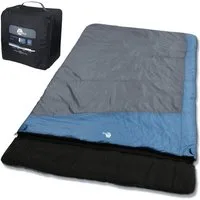 yourGEAR Doppeldeckenschlafsack yourGEAR Schlafsack Sumatra Duo -7°C 230x160cm Futter 100% Baumwolle