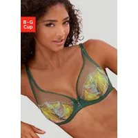 LASCANA Bügel-BH Gabriella mit hauchzarter Stickerei, transparente Unterwäsche