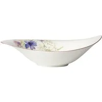 Villeroy & Boch Schüssel Mariefleur Serve & Salad Salatschüssel 36 x 24 cm, Premium Porcelain, (Schüsseln & Schalen)