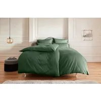 OTTO home Bettwäsche Mila in 135x200, 155x220 oder 200x200 cm, Mako-Satin, 2 teilig, Mako-Satin, Bettwäsche aus Baumwolle, unifarbene Bettwäsche